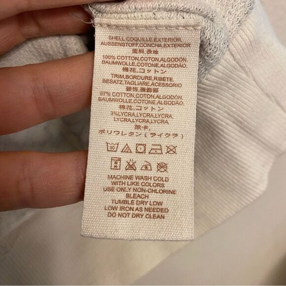 Free People Go On Oversized Floral Sweatshirt Oversized Boho slouchy cotton S - Picture 6 of 10